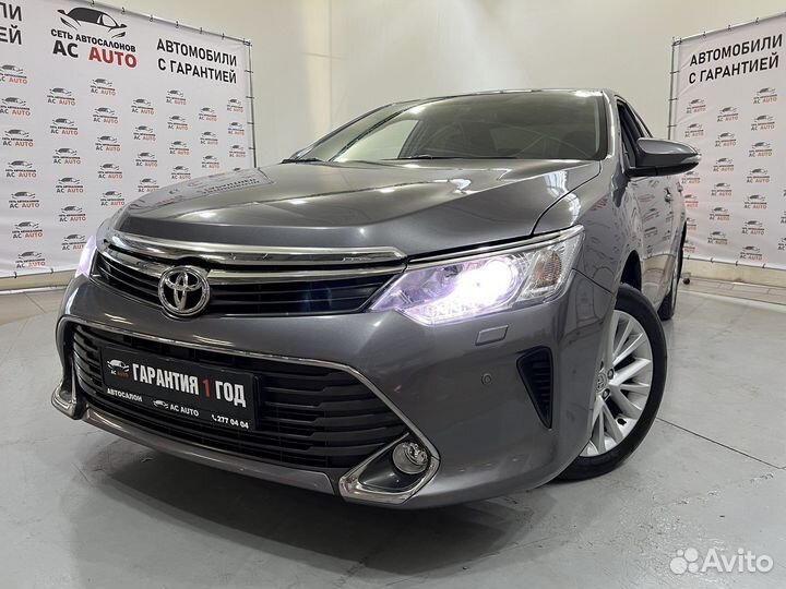 Toyota Camry 2.5 AT, 2015, 89 870 км