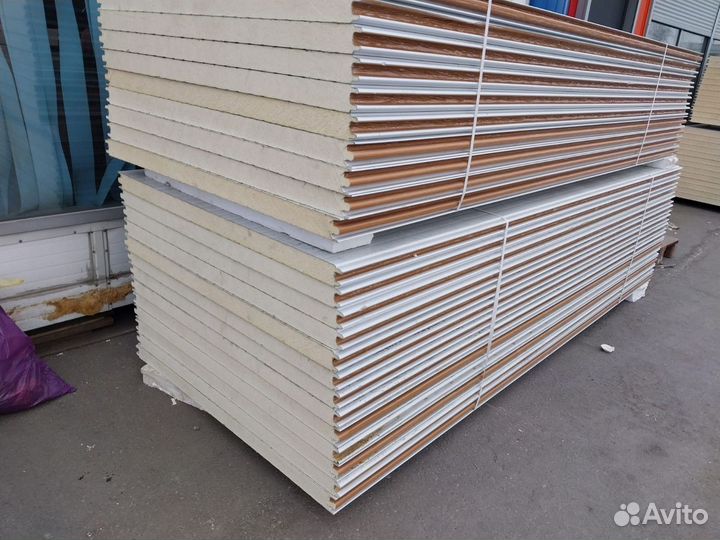 Сэндвич панели бу 20000 м2 в наличии