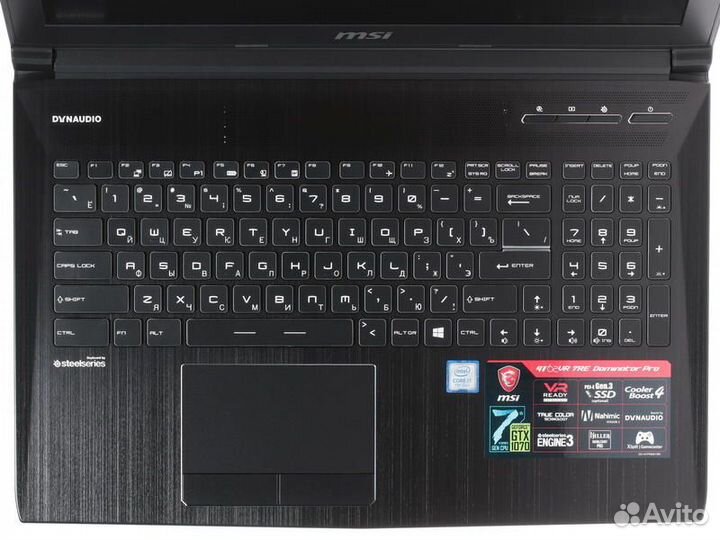MSI 15.6/120 i7-7700HQ 4я8п GTX1070/8 16Гб 128+1Тб