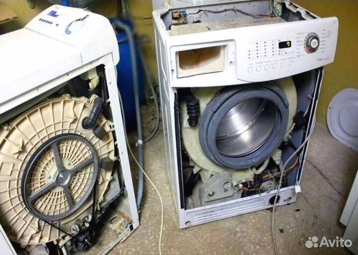Ремонт стиральной машины, не отжимает, не крутит б