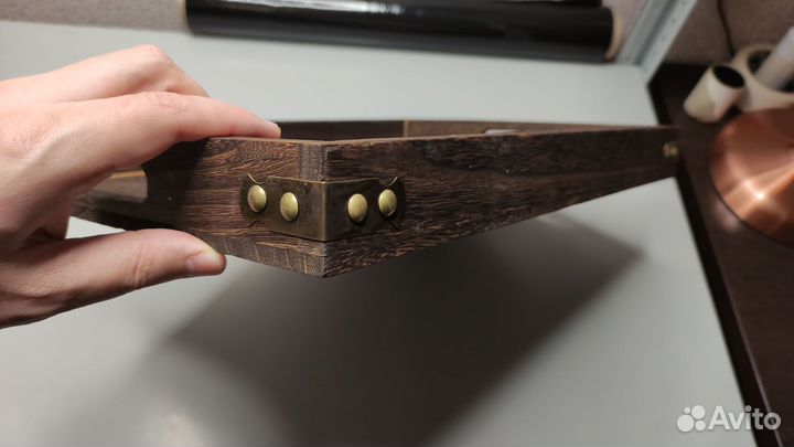 Поднос деревянный для завтрака