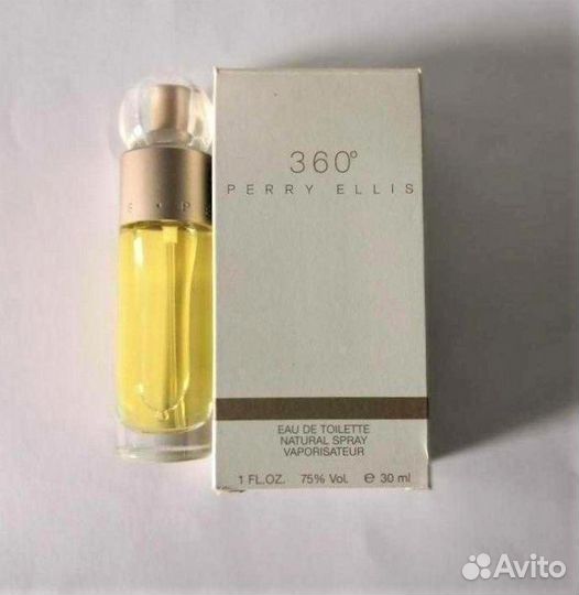 Туалетная вода 360 Perry Ellis 30 мл винтаж