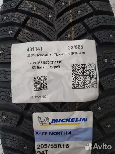 Michelin X-Ice North 4 205/55 R16 94T