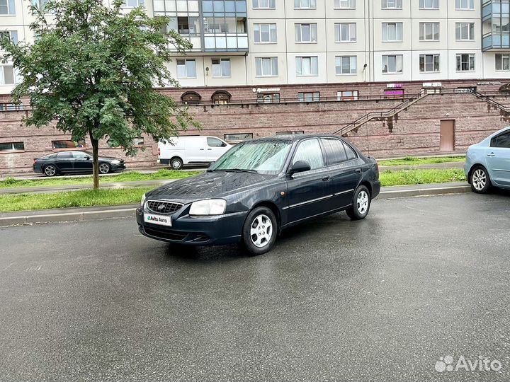 Hyundai Accent 1.5 AT, 2005, 260 000 км