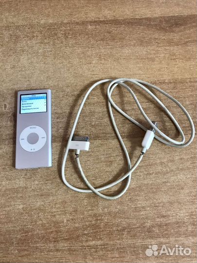 Плеер iPod Nano 2G 4Gb Серебристый