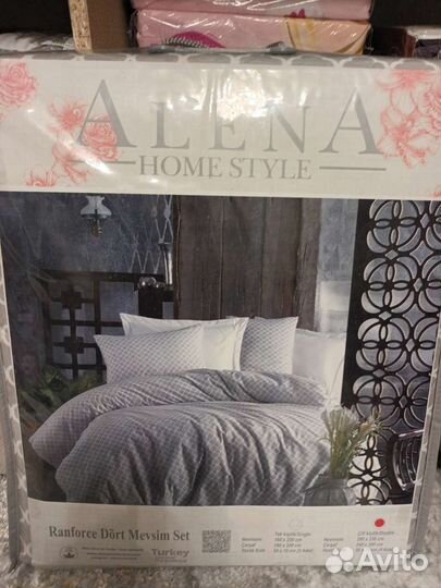Белье постельное с одеялом. Турция. Евро