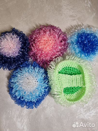 Мочалка ручной работы