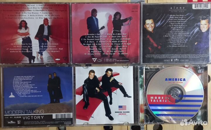 CD Modern Talking T Anders Abba P Kaas W Houston