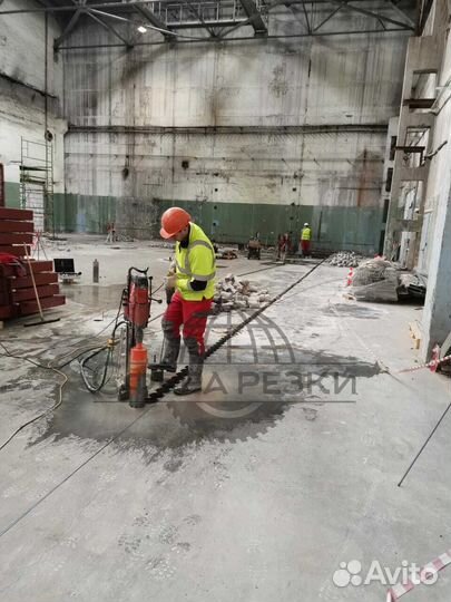 Канатная резка бетона