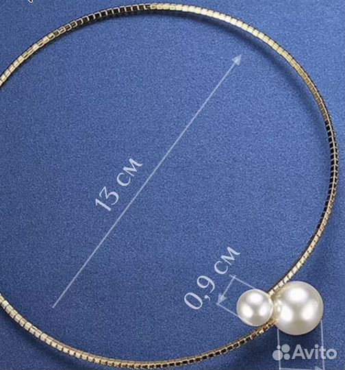 Колье и серьги с жемчугом комплект