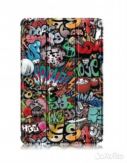 Чехол Zibelino для apple iPad 2022 10.9 Graffiti