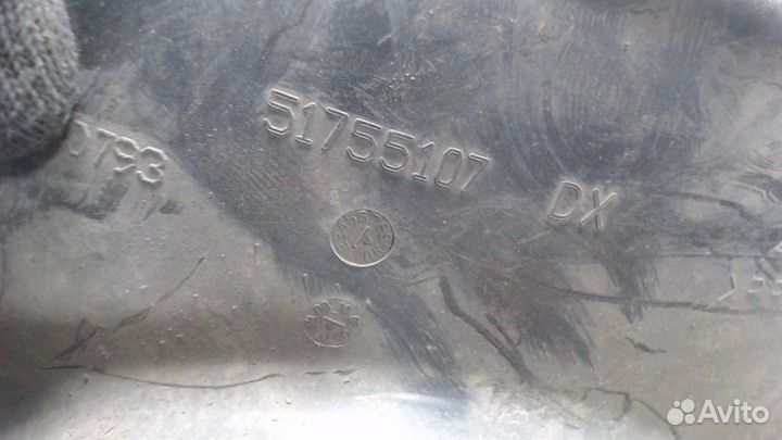 Защита арок (подкрылок) Fiat Doblo, 2007