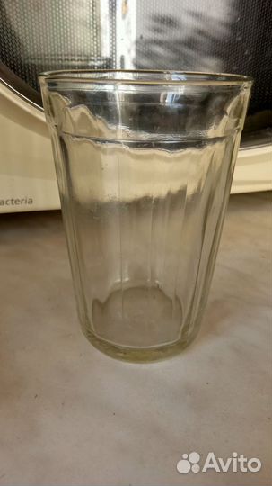 Граненые стаканы и бутыли, склянки СССР