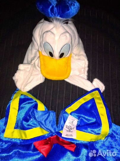 Карнавальный костюм,утка Дональд Дак Disney