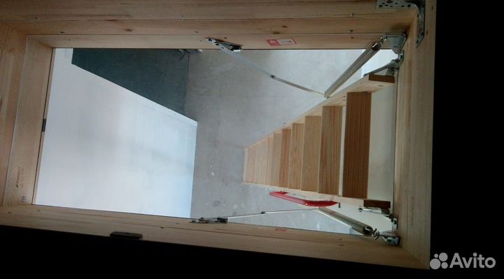 Лестница на чердак с завода