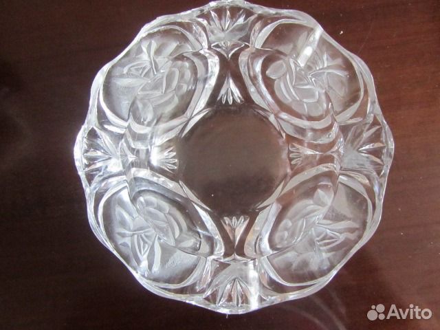 Пепельница толстое стекло СССР