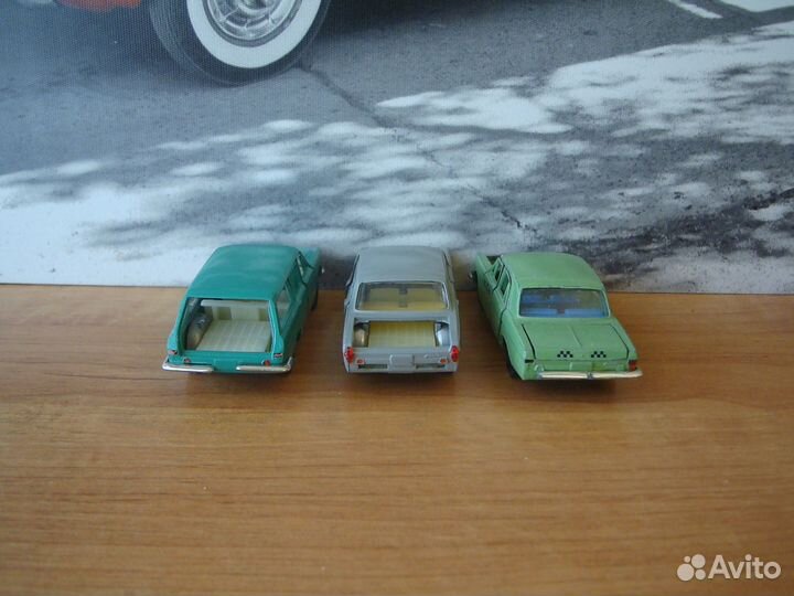 Модельки ваз-газ-москвич СССР