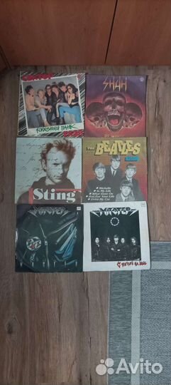 Виниловые пластинки рок
