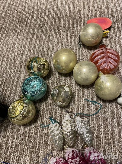 Елочные игрушки СССР