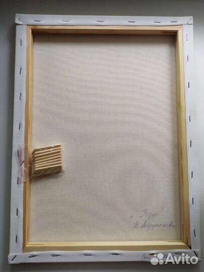 Картина маслом на холсте Розы