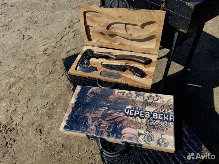 Набор топор + нож