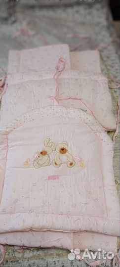 Бортики в детскую кроватку