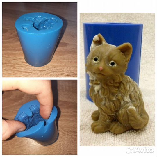 Животные 3D - силиконовые формы