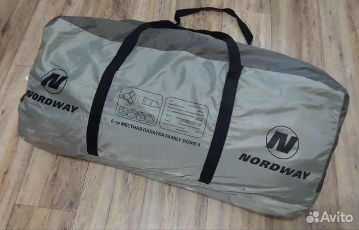 Палатка Nordway Family Dome 6