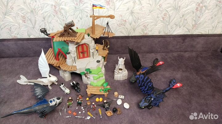 Playmobil как приручить дракона