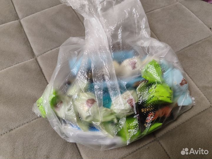 2 пакета зя, чай, конфеты и косметика на заказ