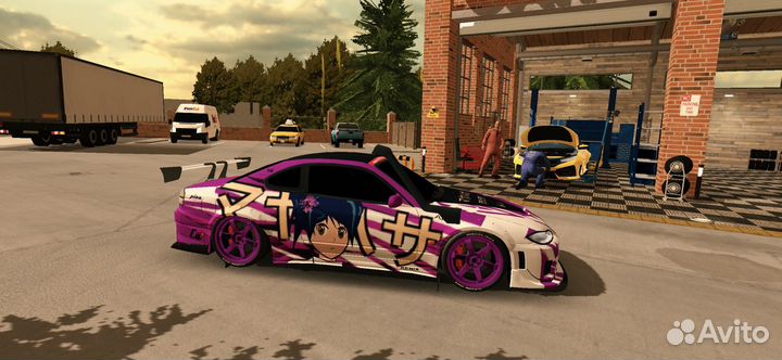 Винилы в car parking