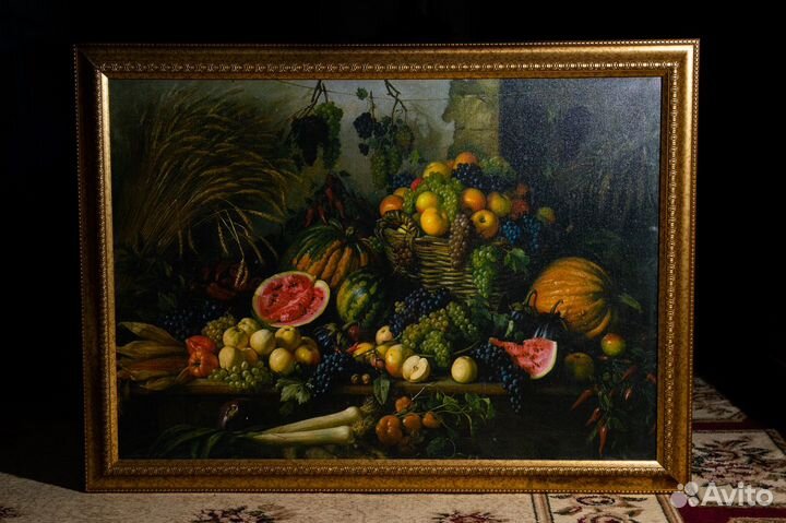 Картина маслом на холсте (в багете)