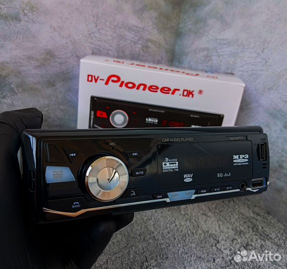 Магнитола Pioneer ок DEH-MP519 новая с bluetooth