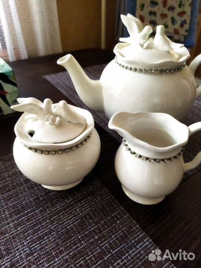 Сервиз чайный 3 предмета