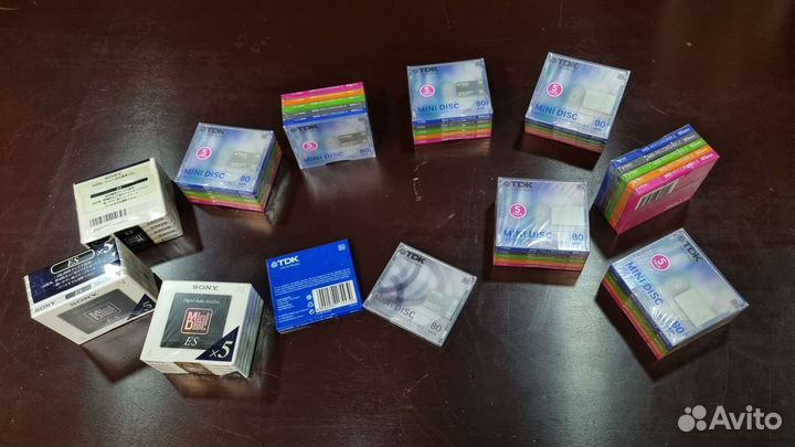 Минидиски md Новые TDK Sony ES