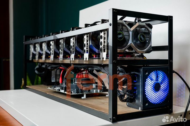 Сборка майнинг ферм/ Настройка/ Всё в наличии