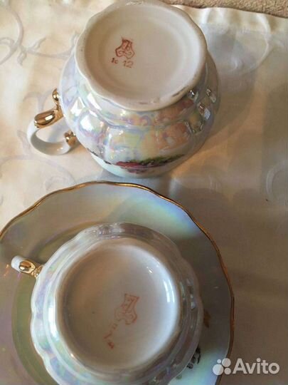 Сливочник, Чайная пара Белорусия сервиз Мадонна