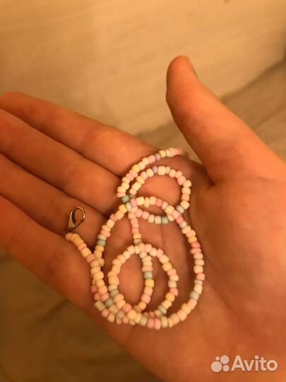 Чокер из бисера