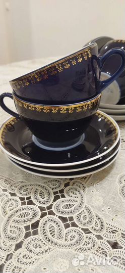 Остатки от чайных сервизов СССР