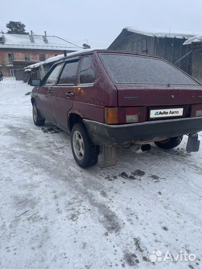 ВАЗ 2109 1.5 МТ, 1996, 12 345 км