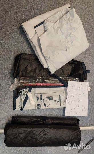 Палатка 2-х местная MH100 fresh & black Quechua