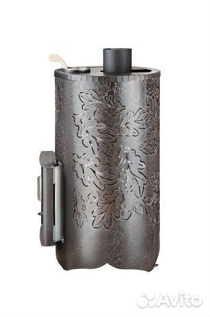 Дровяная банная печь Ферингер уют-18 в кожухе