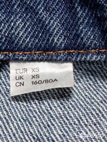 Джинсовая куртка женская бренда divided 40р