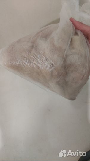 Шерсть пух шпица