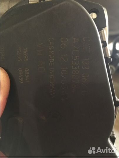 Дросельная заслонка ауди А6 С7 audi A7 4G