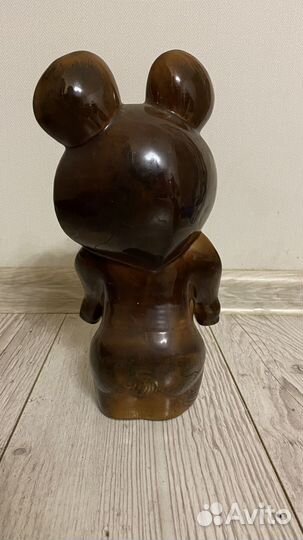 Статуэтка олимпийский мишка 1980, большой - 29 см