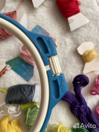 Нитки Пяльцы для вышивания нитки мулине