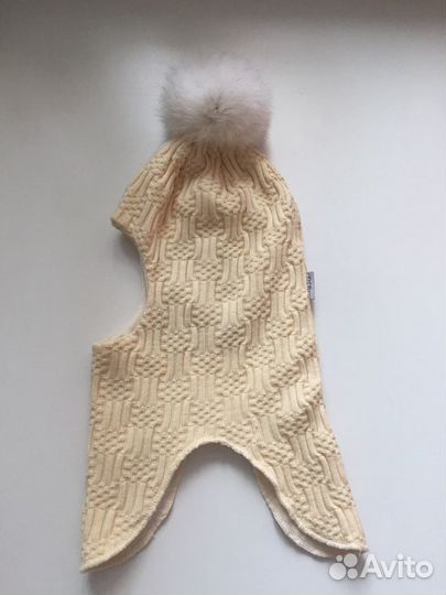 Шапка шлем для девочки