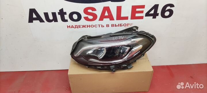 Фара передняя левая Mercedes W246