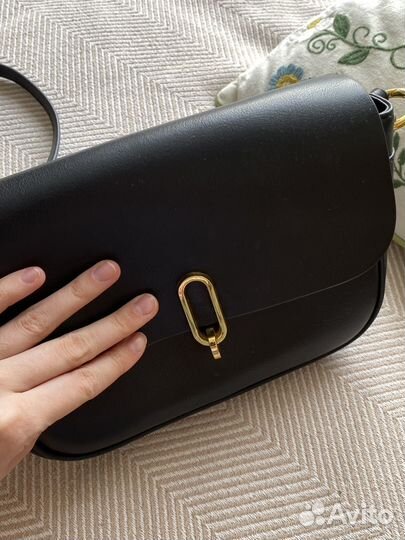 Сумка женская черная натуральная кожа